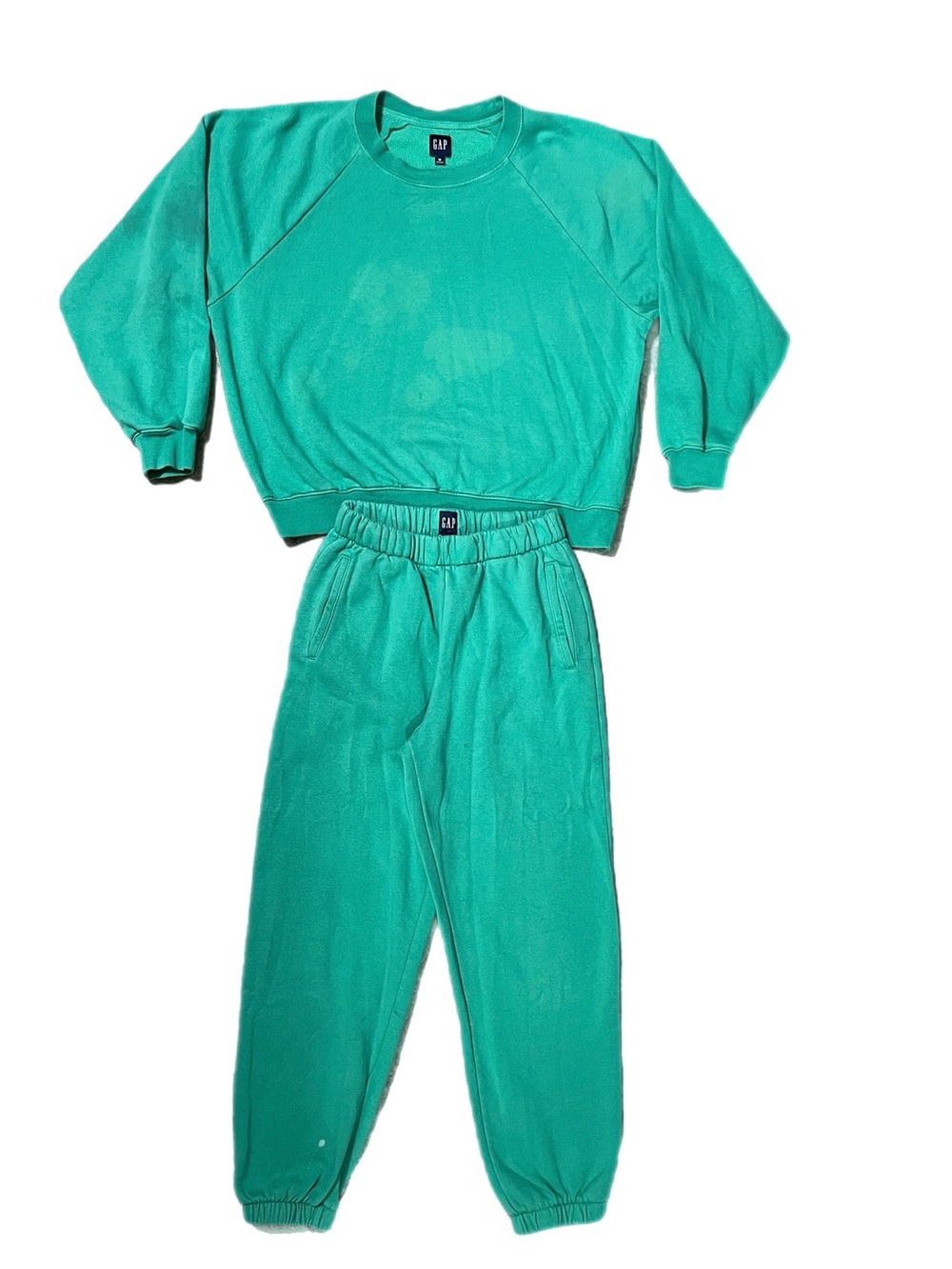 Y2K Gap Crewneck With Matching Sweatpants Tracksuit